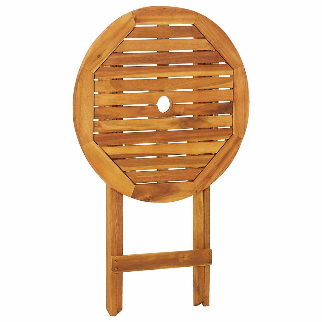 Outdoor Bistro Set | Brown | Acacia wood | Compact | Foldable