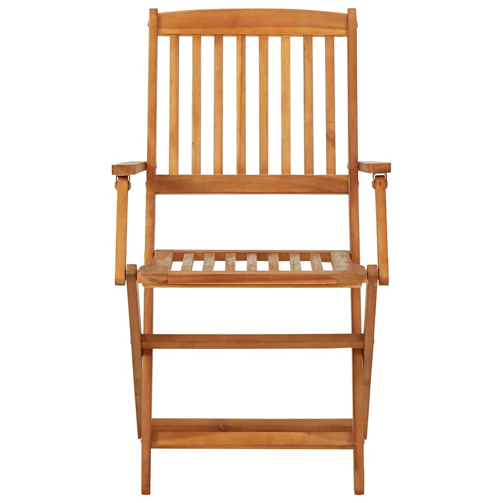 Outdoor Bistro Set | Brown | Acacia wood | Compact | Foldable