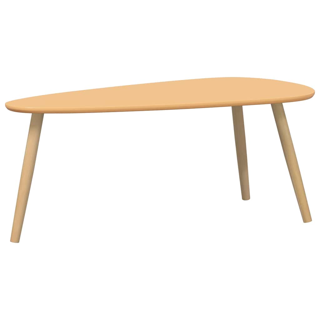 244733 vidaXL Coffee Table Set 2 Pieces Solid Pinewood Brown