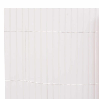 Garden Fence White 150 x 300 cm PVC