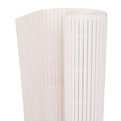 Garden Fence White 150 x 300 cm PVC
