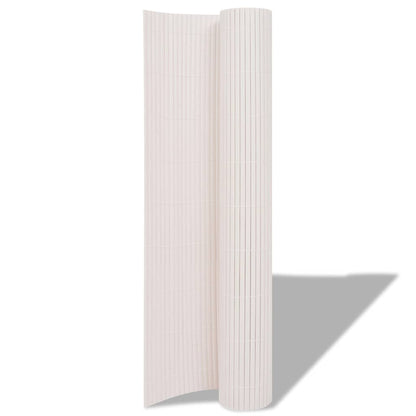 Garden Fence White 150 x 300 cm PVC