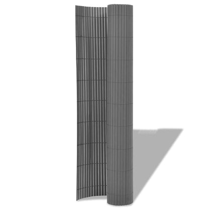 Garden Fence Grey 150 x 300 cm PVC
