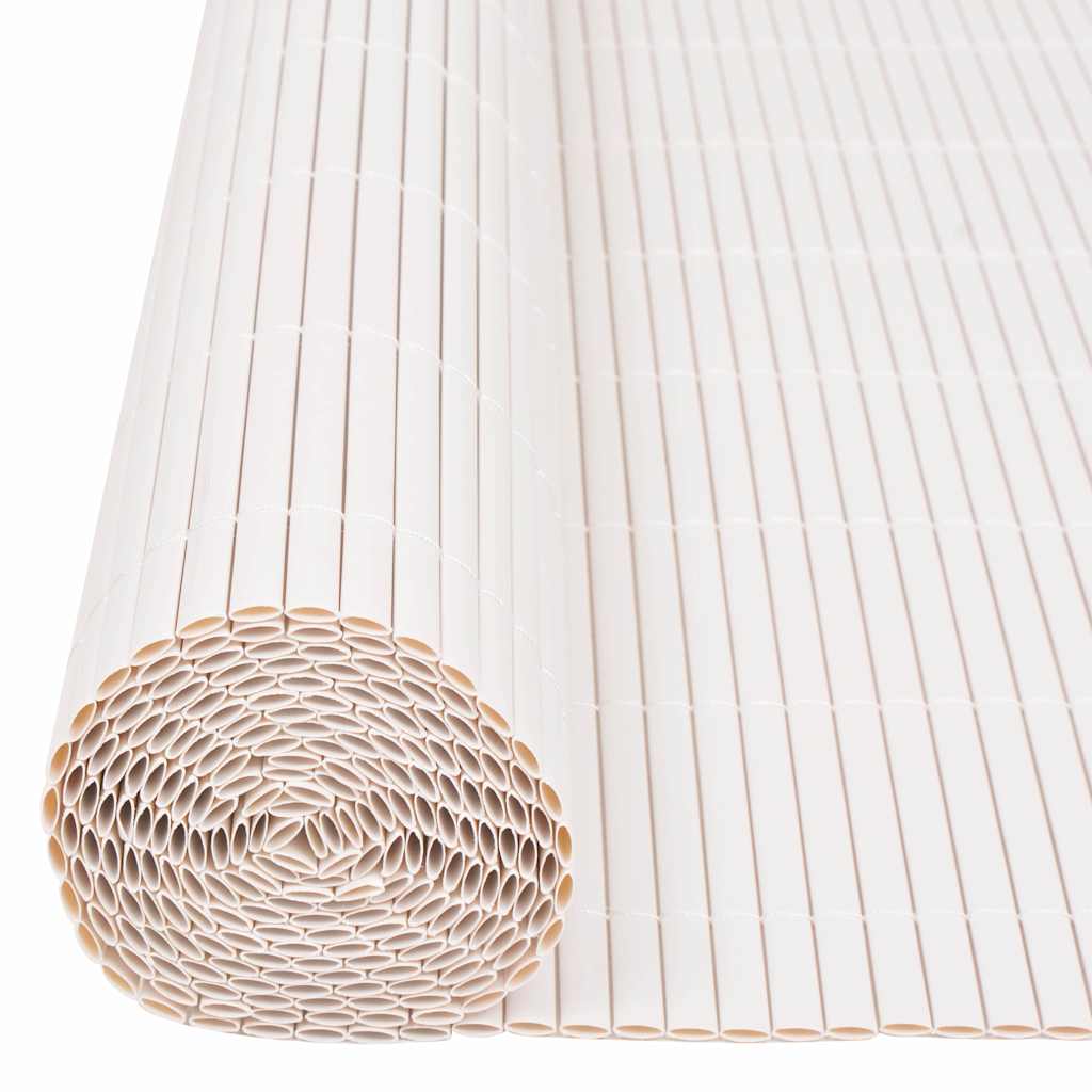 Garden Fence White 150 x 500 cm PVC