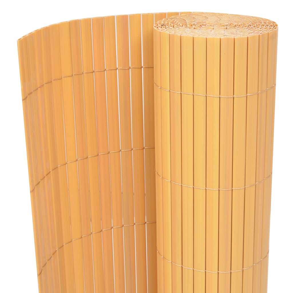 Garden Fence Yellow 150 x 500 cm PVC