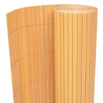 Garden Fence Yellow 150 x 500 cm PVC