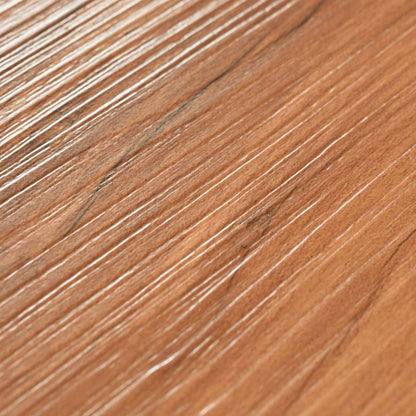 Flooring Planks 18 pcs Brown 5.26 m² PVC