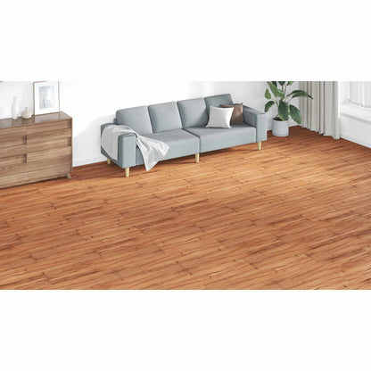 Flooring Planks 18 pcs Brown 5.26 m² PVC