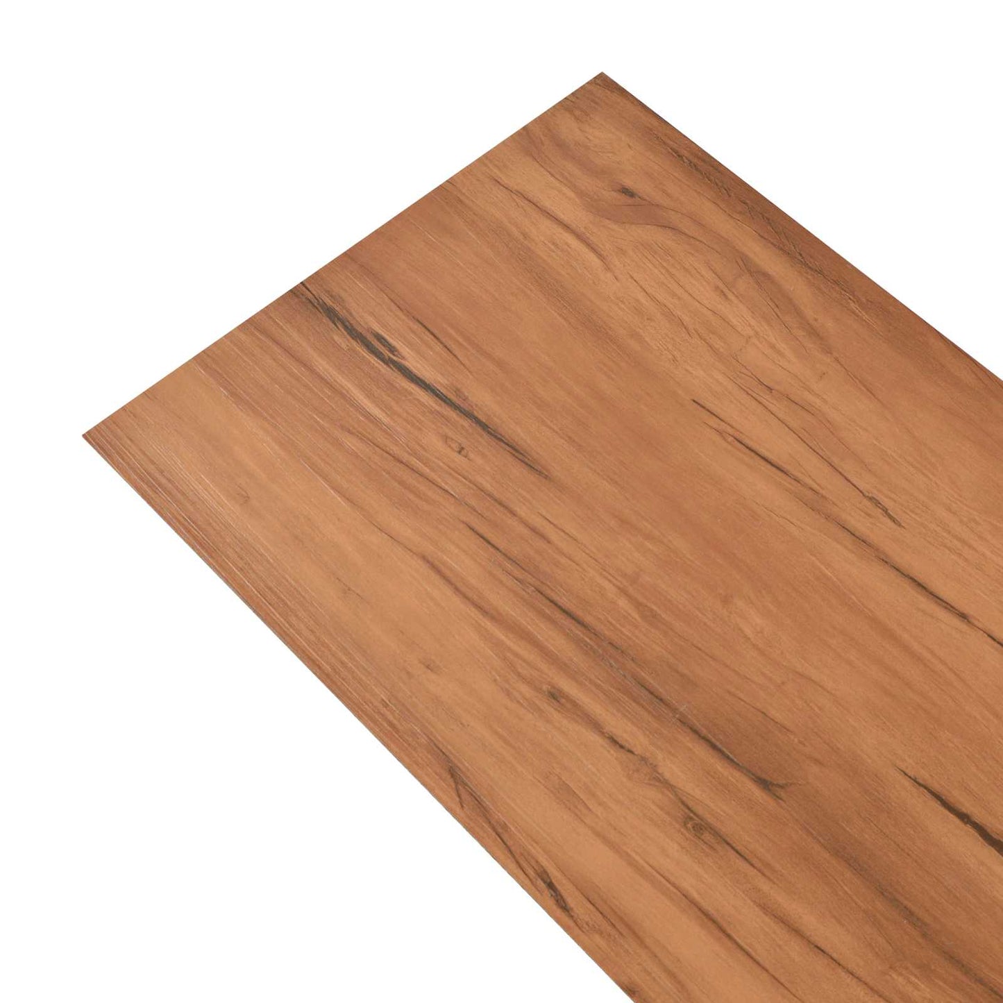 Flooring Planks 18 pcs Brown 5.26 m² PVC