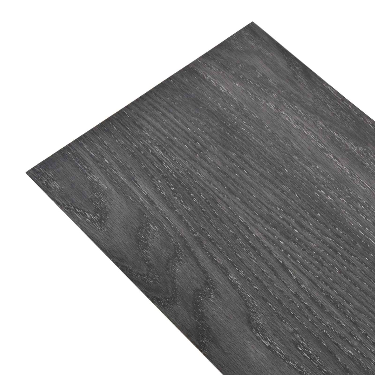 Flooring Planks 18 pcs Black and White 5.26 m² PVC