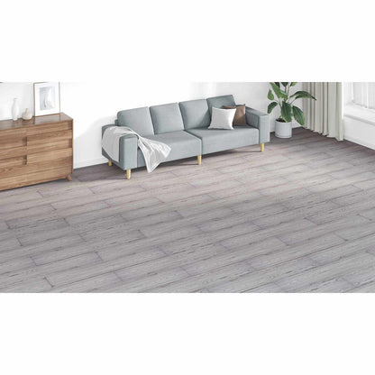 Flooring Planks 18 pcs Dark Grey 5.26 m² PVC