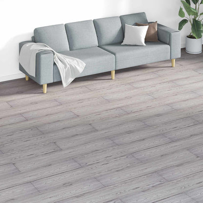 Flooring Planks 18 pcs Dark Grey 5.26 m² PVC