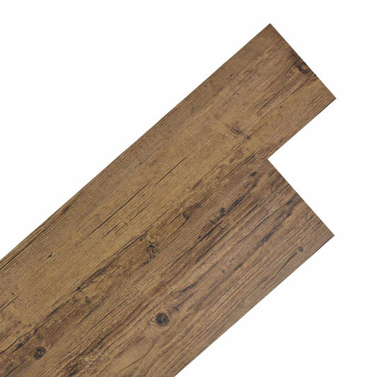 Flooring Planks 36 pcs Walnut Brown 5.02 m² PVC