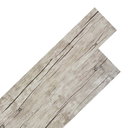 Flooring Planks 5.02 m² 36 pcs PVC Oak Washed