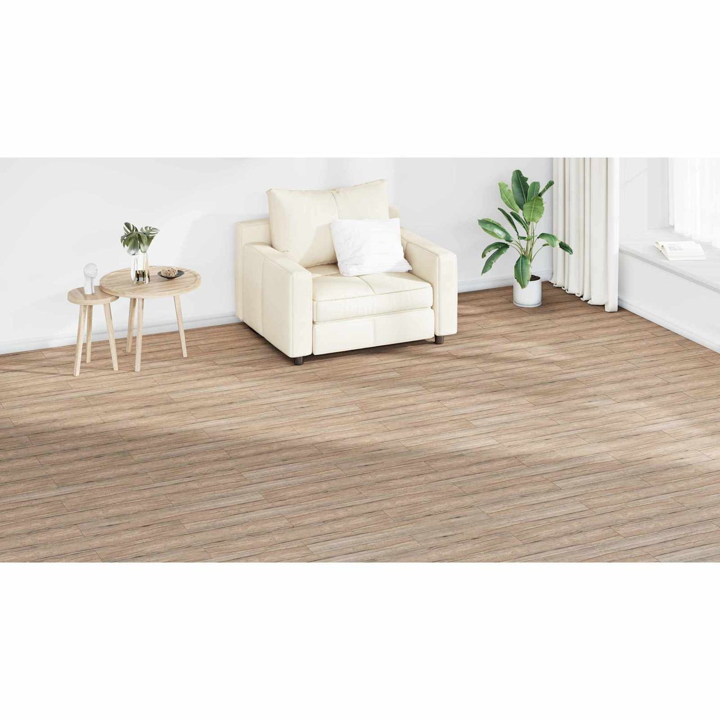 Flooring Planks 36 pcs Oak Brown 5.02 m² PVC