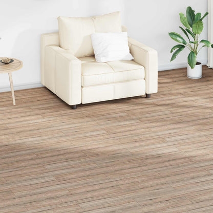Flooring Planks 36 pcs Oak Brown 5.02 m² PVC