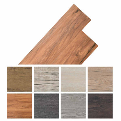Flooring Planks 36 pcs Natural 5.02 m² PVC