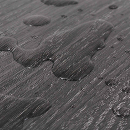 Flooring Planks 36 pcs Black and White 5.02 m² PVC