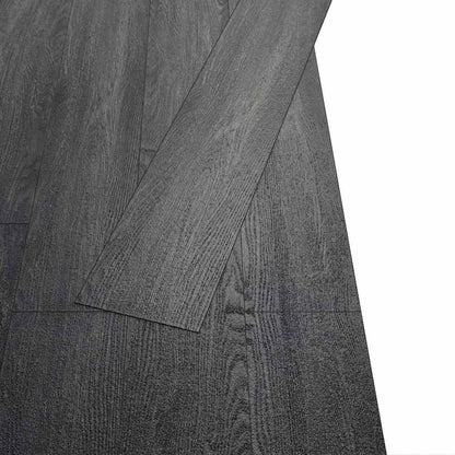 Flooring Planks 36 pcs Black and White 5.02 m² PVC