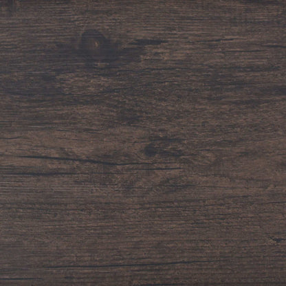 Flooring Planks 36 pcs Dark Brown 5.02 m² PVC