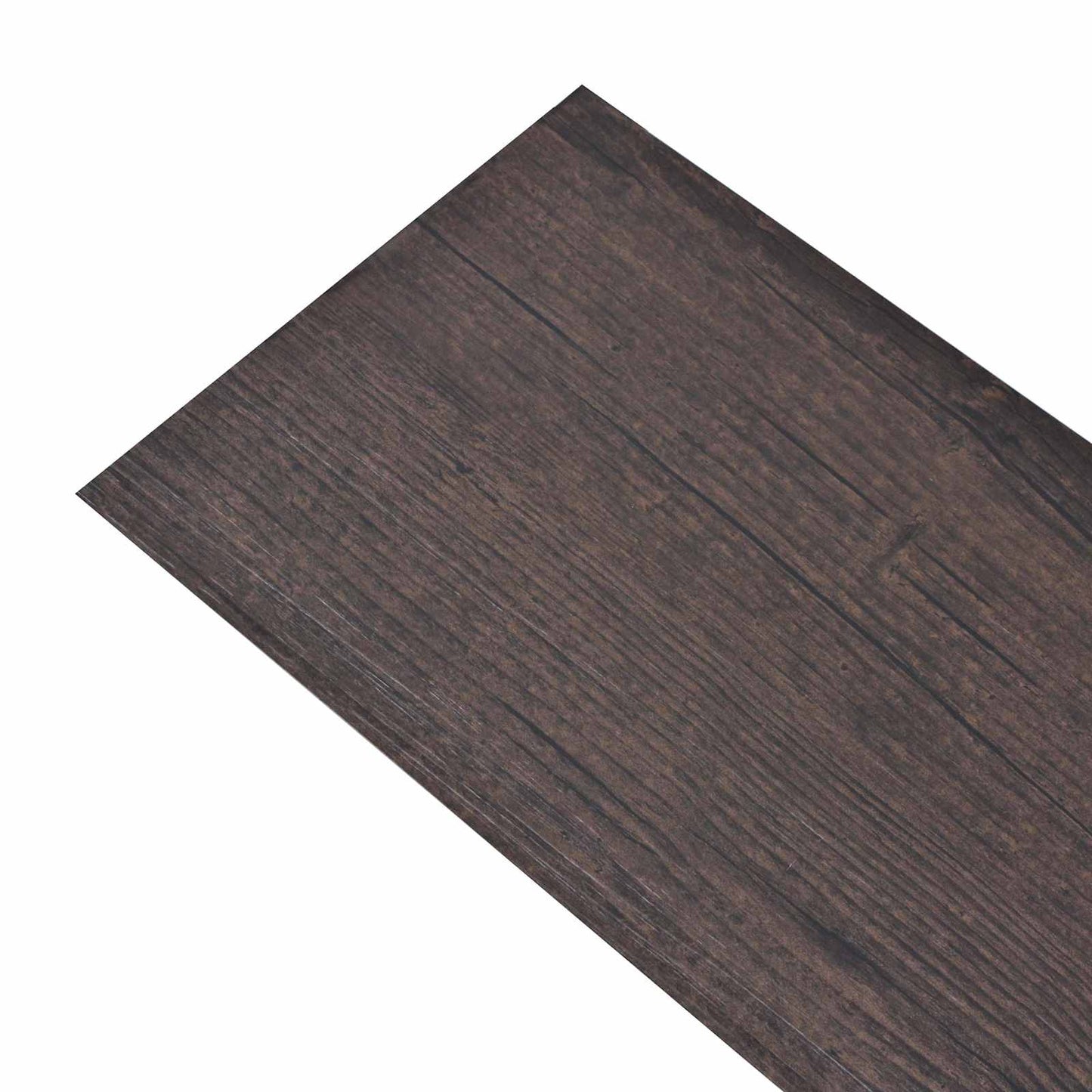 Flooring Planks 36 pcs Dark Brown 5.02 m² PVC