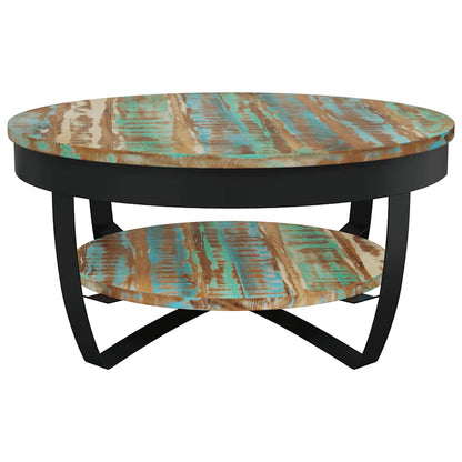 Coffee Table | Multicolour | Solid reclaimed wood | Medium |  Industrial