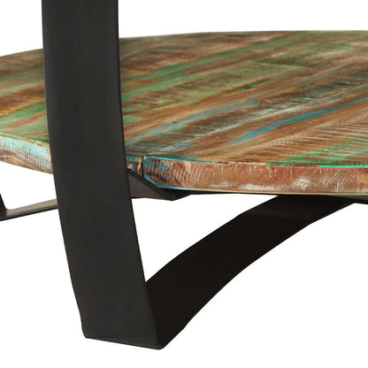 244674 vidaXL Coffee Table Solid Reclaimed Wood 65x32 cm