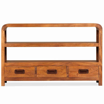 244681 vidaXL TV Cabinet Solid Wood Acacia 90x30x55 cm