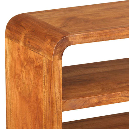244681 vidaXL TV Cabinet Solid Wood Acacia 90x30x55 cm