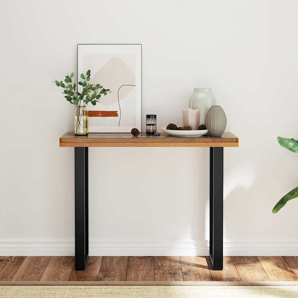 245065 vidaXL Console Table Teak 100x35x75 cm