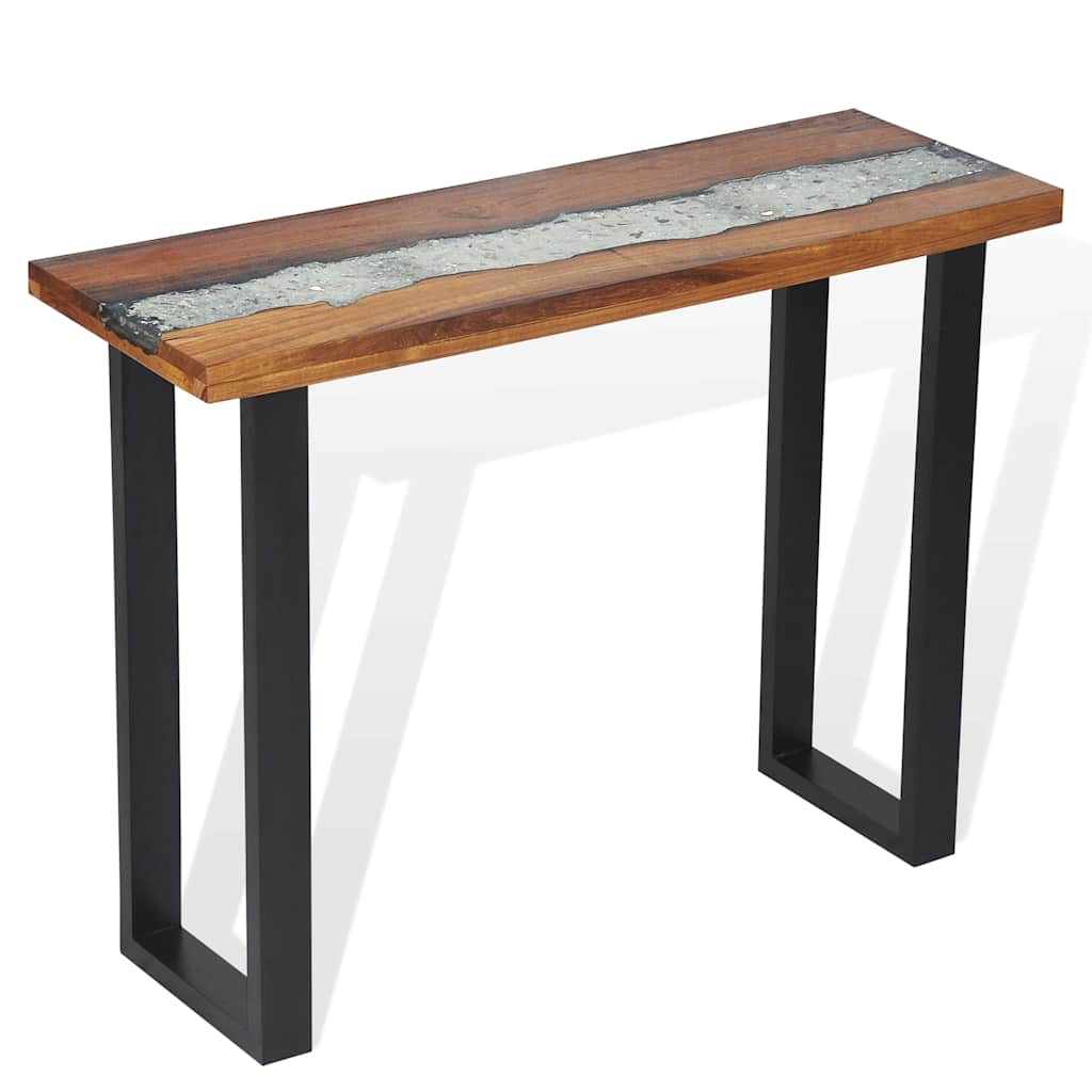 245065 vidaXL Console Table Teak 100x35x75 cm