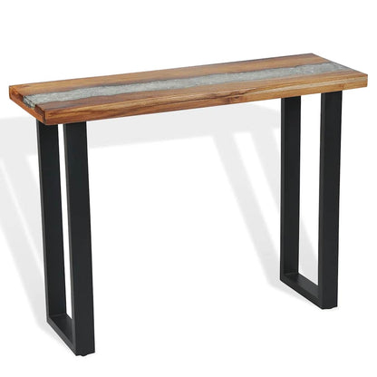 245065 vidaXL Console Table Teak 100x35x75 cm