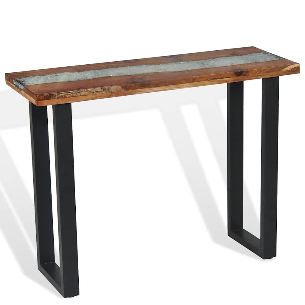 245065 vidaXL Console Table Teak 100x35x75 cm