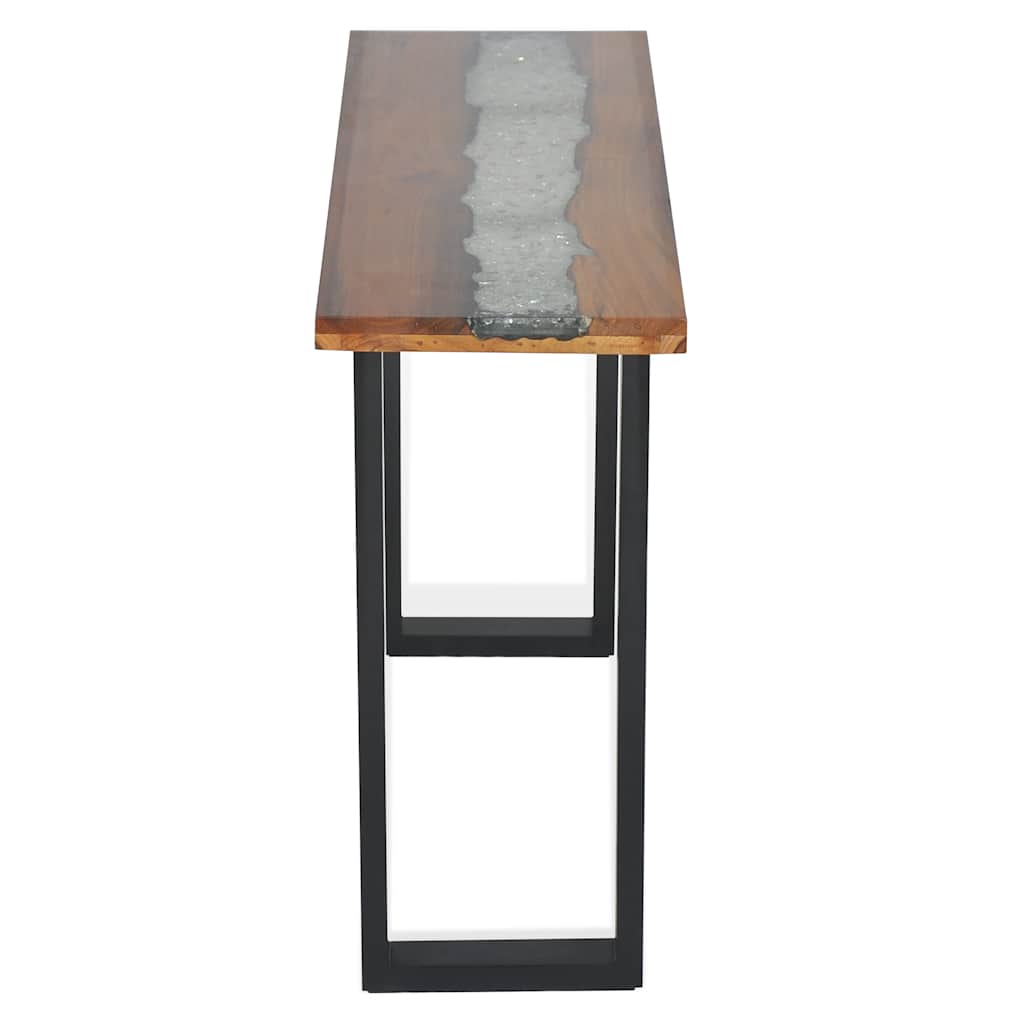 245065 vidaXL Console Table Teak 100x35x75 cm