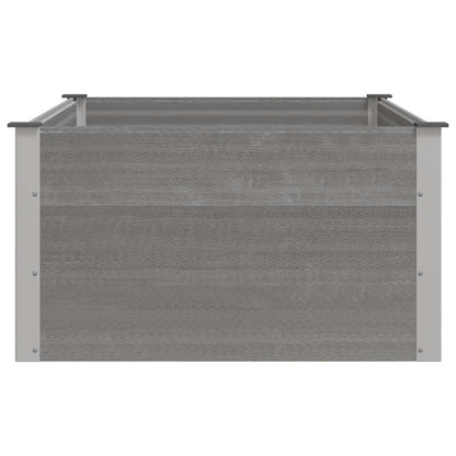 Garden Raised Bed WPC 150x100x54 cm Grey