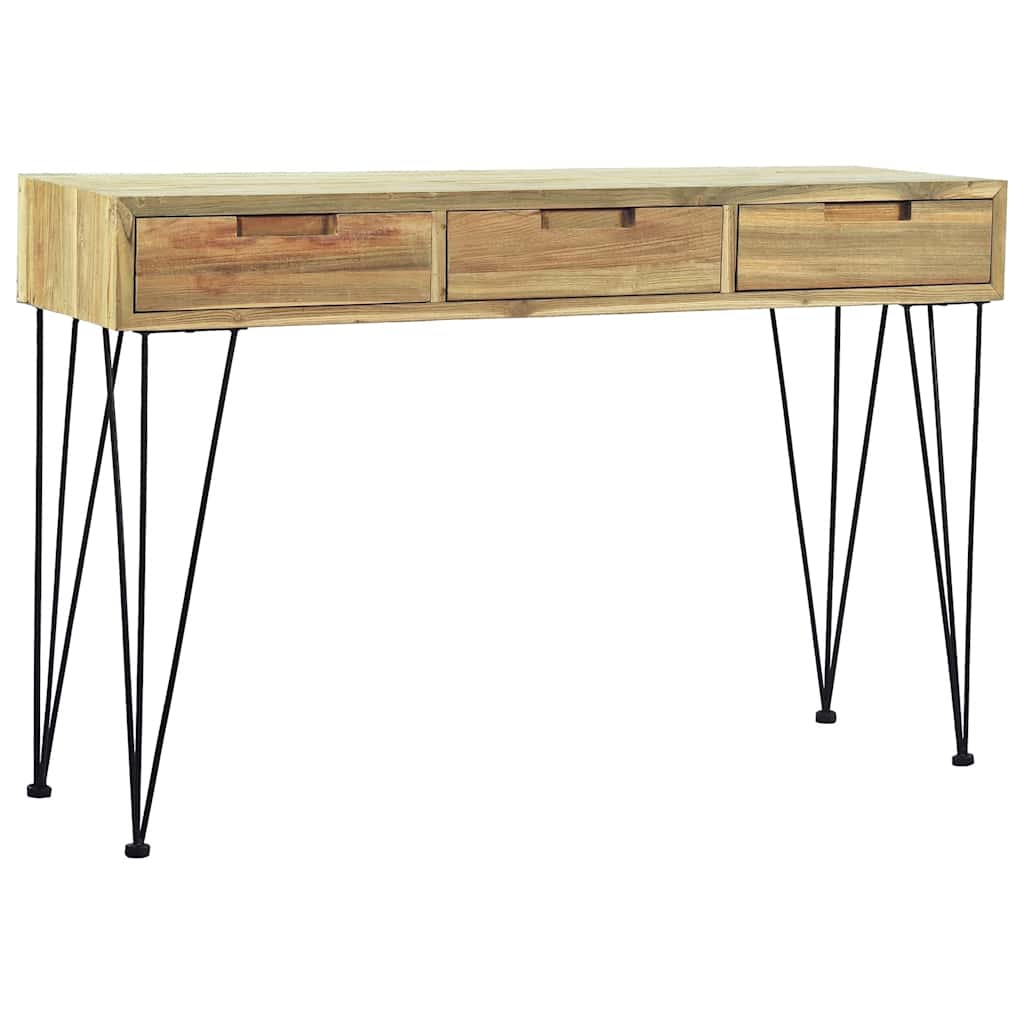 Console Table 120x35x76 cm Solid Teak