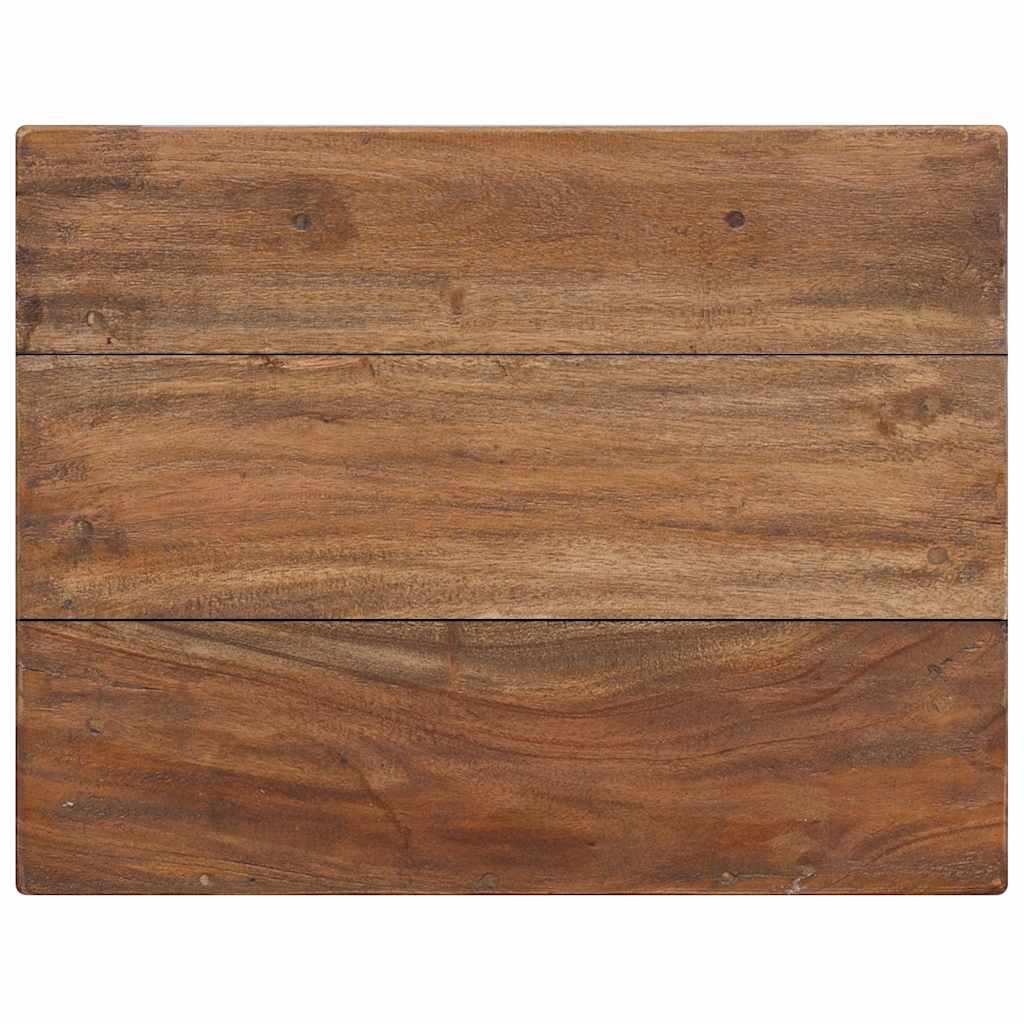 Nightstand Solid Mahogany Wood 40x30x51 cm