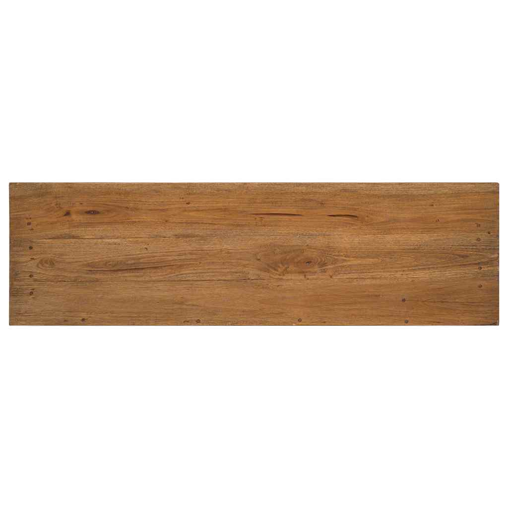 244488 vidaXL Sideboard Solid Mahogany Wood 100x30x50 cm