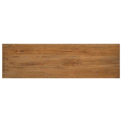 244488 vidaXL Sideboard Solid Mahogany Wood 100x30x50 cm