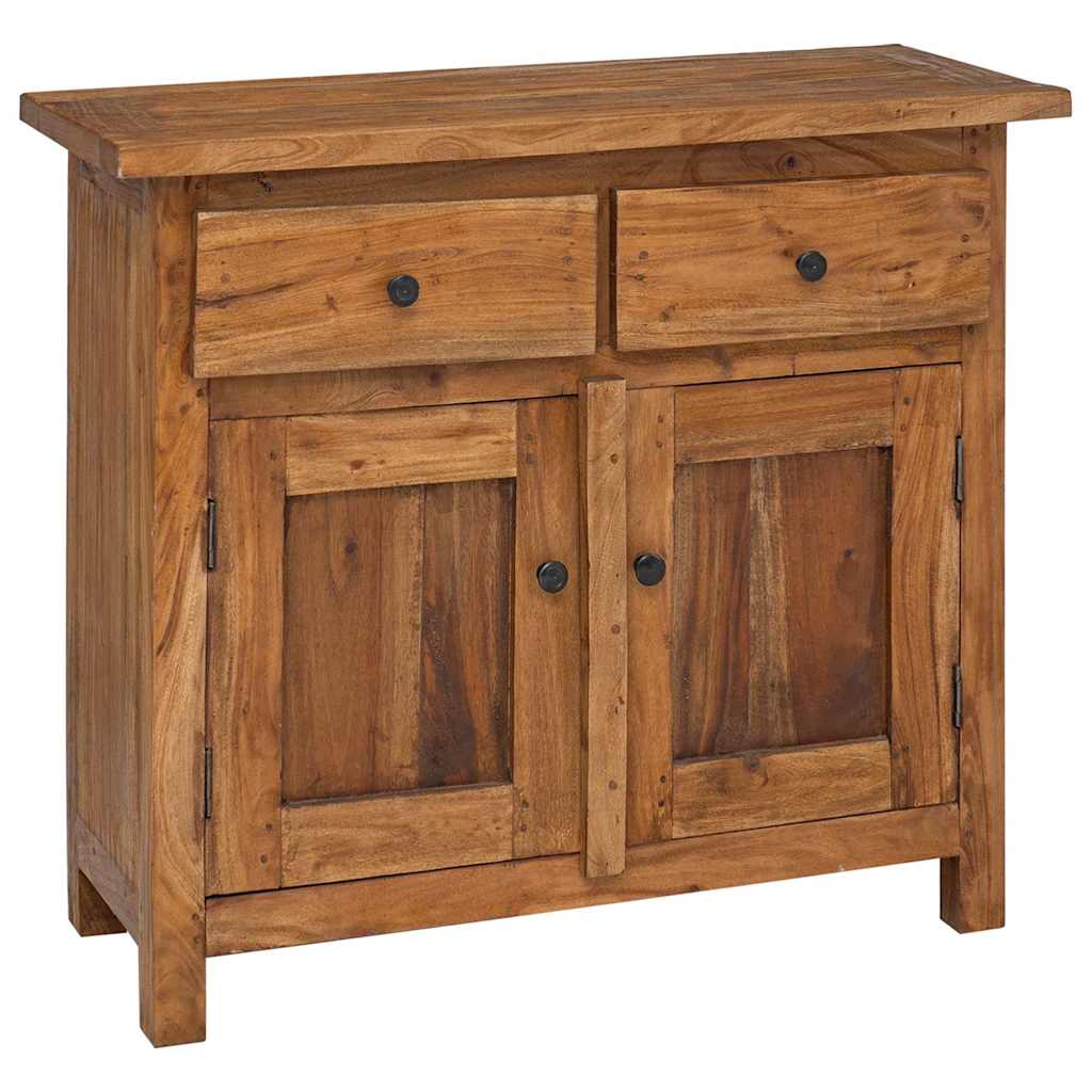 244490 vidaXL Sideboard Solid Mahogany Wood 75x30x65 cm