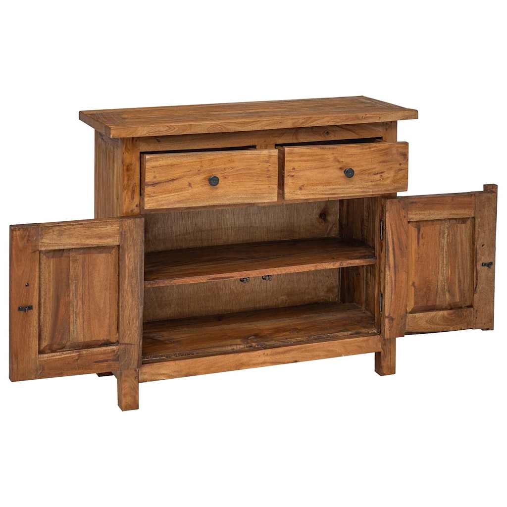 244490 vidaXL Sideboard Solid Mahogany Wood 75x30x65 cm