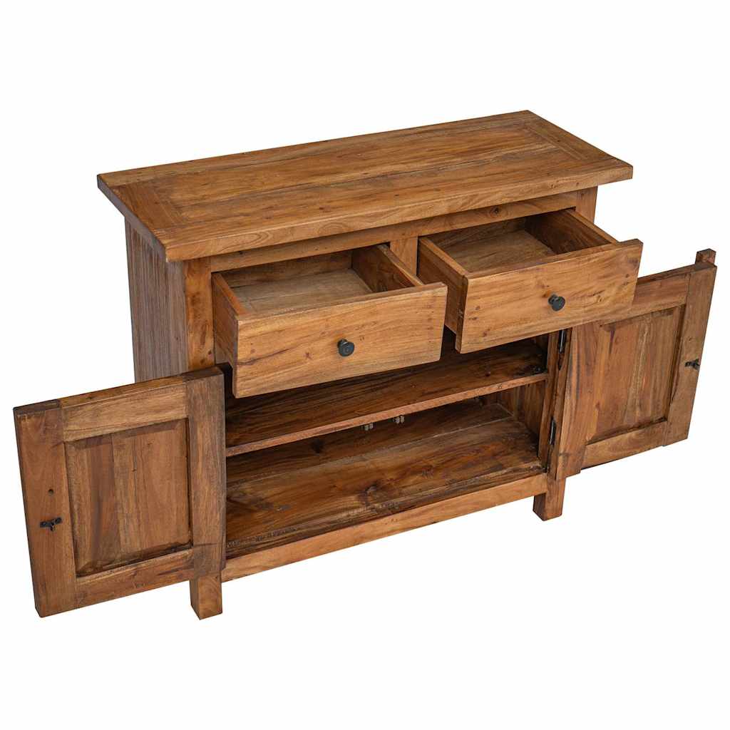 244490 vidaXL Sideboard Solid Mahogany Wood 75x30x65 cm