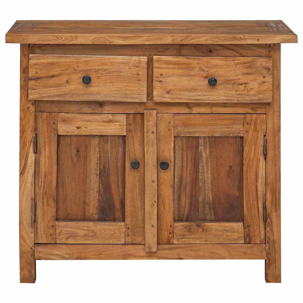 244490 vidaXL Sideboard Solid Mahogany Wood 75x30x65 cm