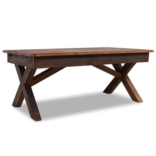 244492 vidaXL Coffee Table Mixed Recycled Wood 110x60x45 cm