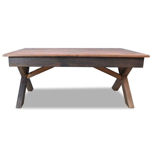 244492 vidaXL Coffee Table Mixed Recycled Wood 110x60x45 cm