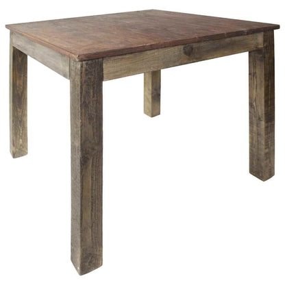 Dining Table Mixed Recycled Wood 82x80x76 cm