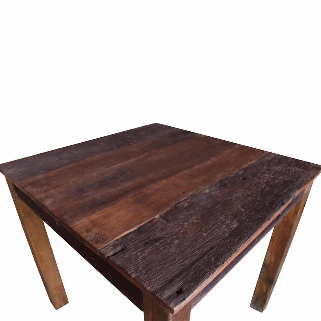 Dining Table Mixed Recycled Wood 82x80x76 cm