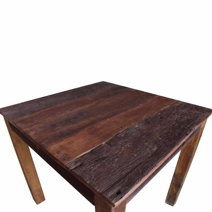 Dining Table Mixed Recycled Wood 82x80x76 cm