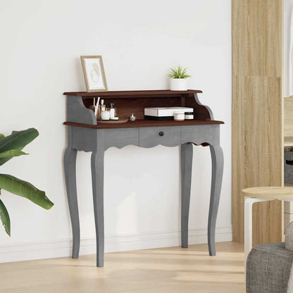 Writing Desk Solid Mahogany Wood 80x40x92 cm