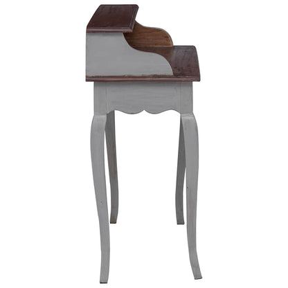 Writing Desk Solid Mahogany Wood 80x40x92 cm